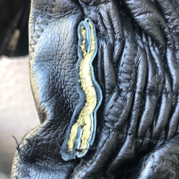 Vtg 80s Motorcycle Punk Rock 🎸Leather Jacket 🔥 - Picture 7 of 10